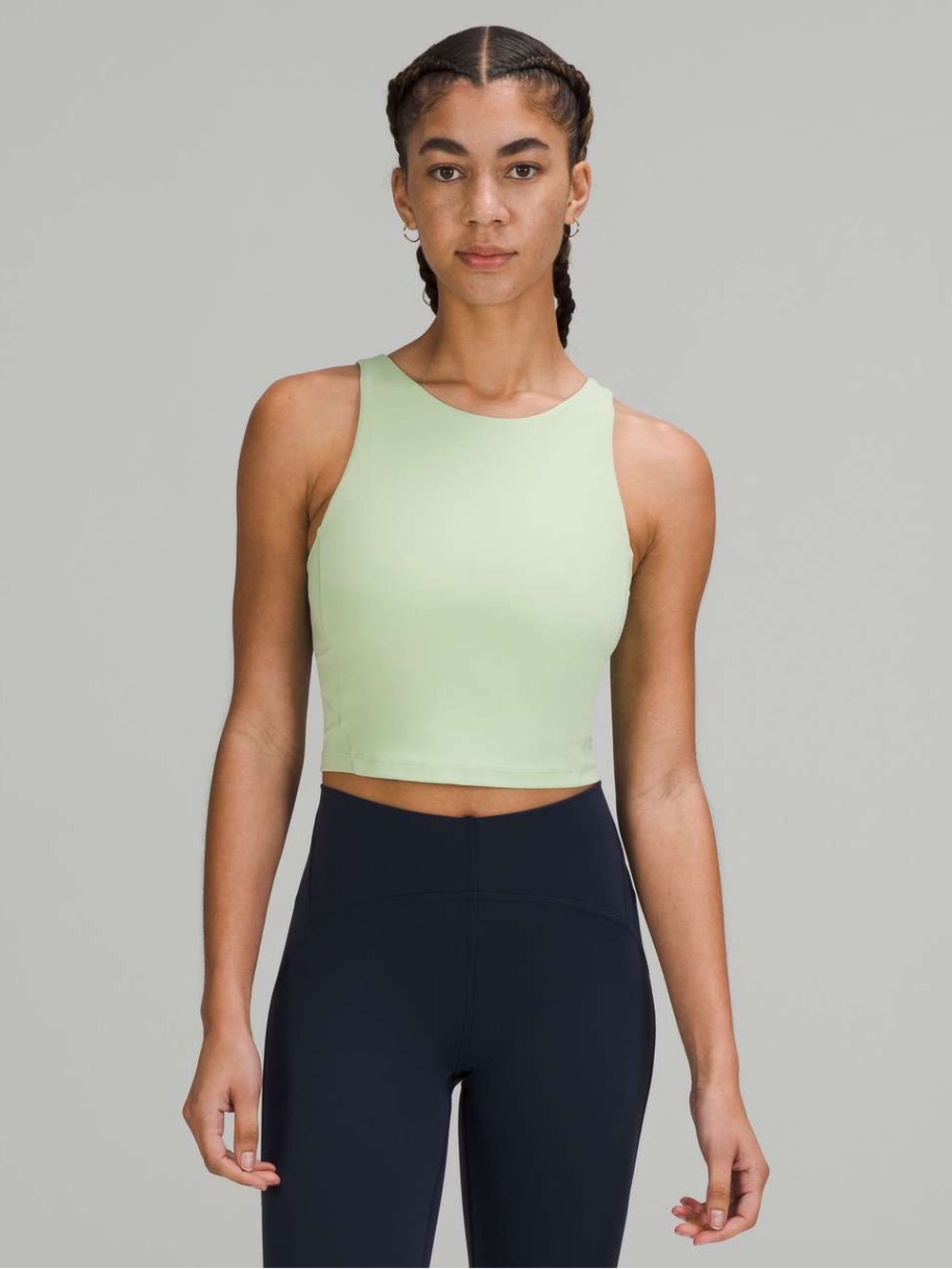 Lululemon Light Green Align High-Neck Top 10